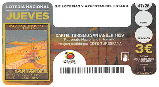 Décimo 34797 ganador de la lotería nacional del jueves 12 de junio