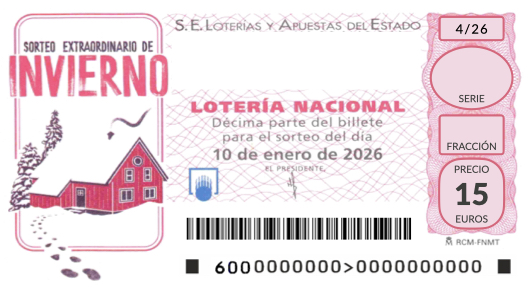 Décimo 77314 ganador de la lotería nacional del sabado 10 de enero