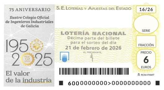 Décimo 07799 ganador de la lotería nacional del sabado 21 de febrero