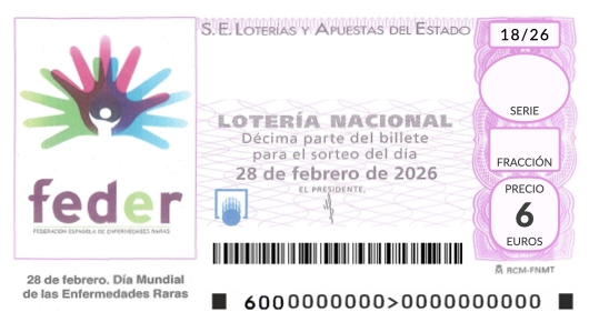 Décimo 66774 ganador de la lotería nacional del sabado 28 de febrero