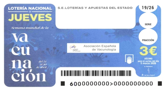Décimo 27188 ganador de la lotería nacional del jueves 05 de marzo