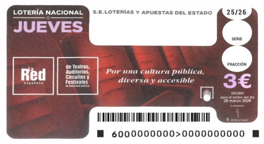 Décimo 87489 ganador de la lotería nacional del jueves 26 de marzo