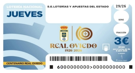Décimo de Lotería del jueves 2026 00673